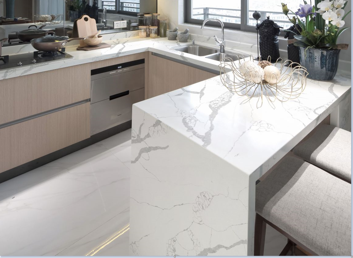 NS CALACATTA GOLD KITCHEN