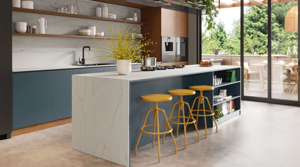 Carrara Quartz Worktops