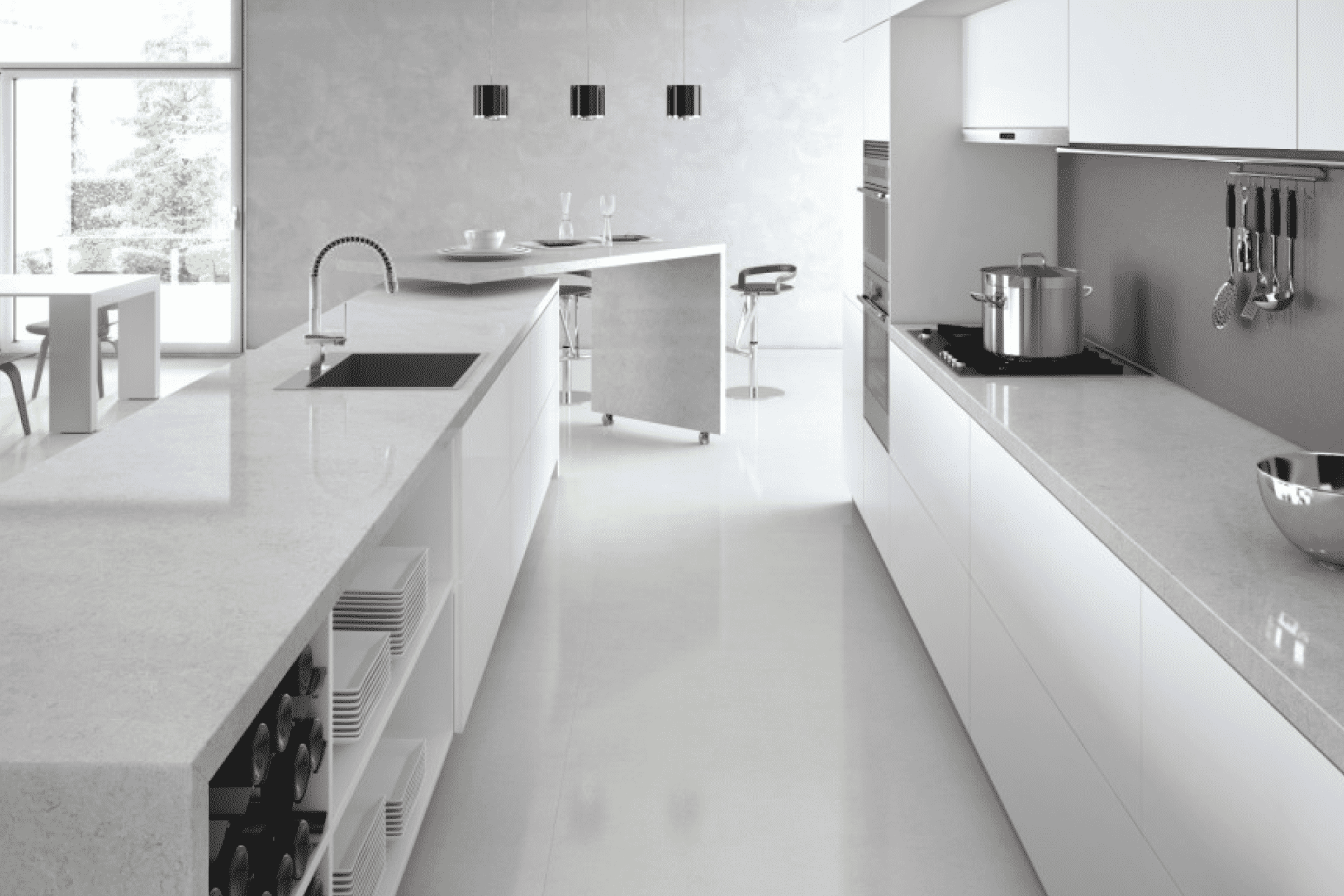 Harrow Quartz Kitchen Countertops
