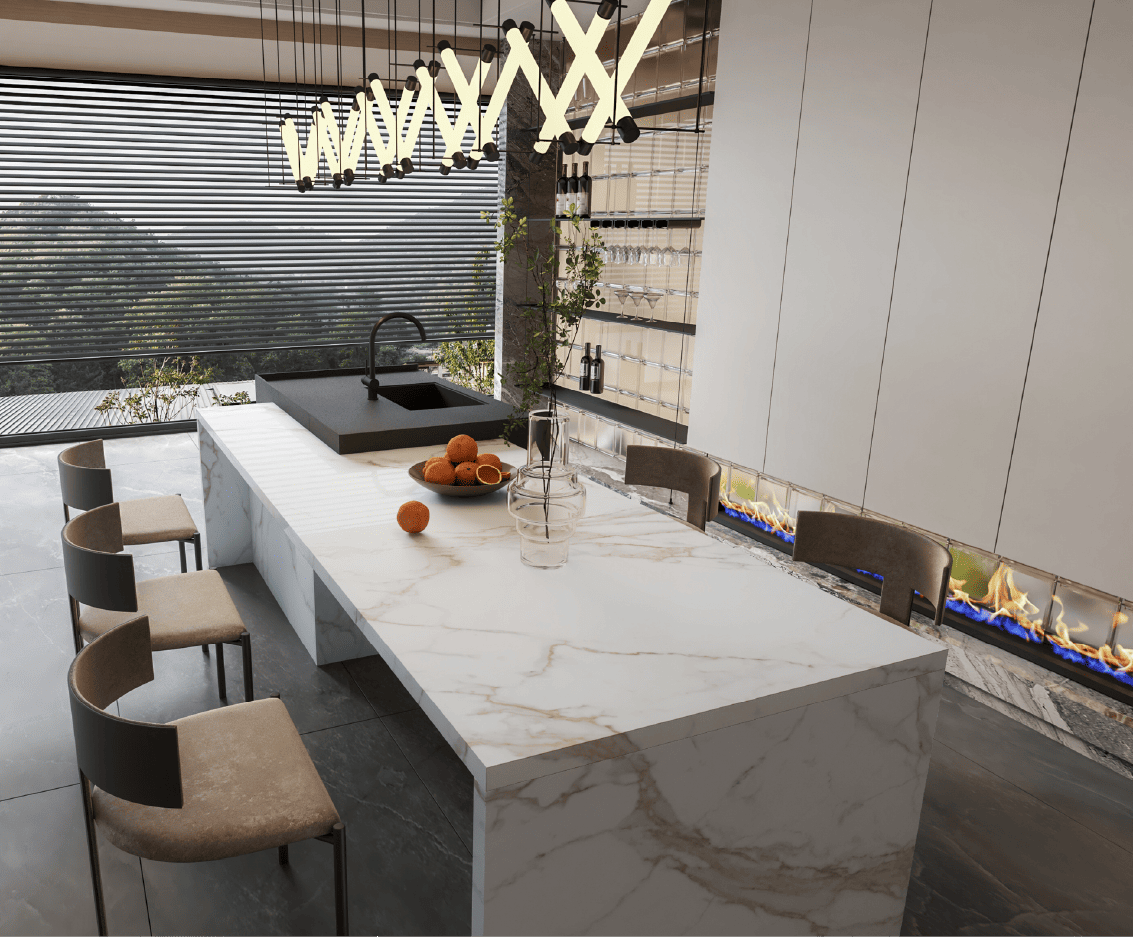 Harrow Quartz Kitchen Worktops