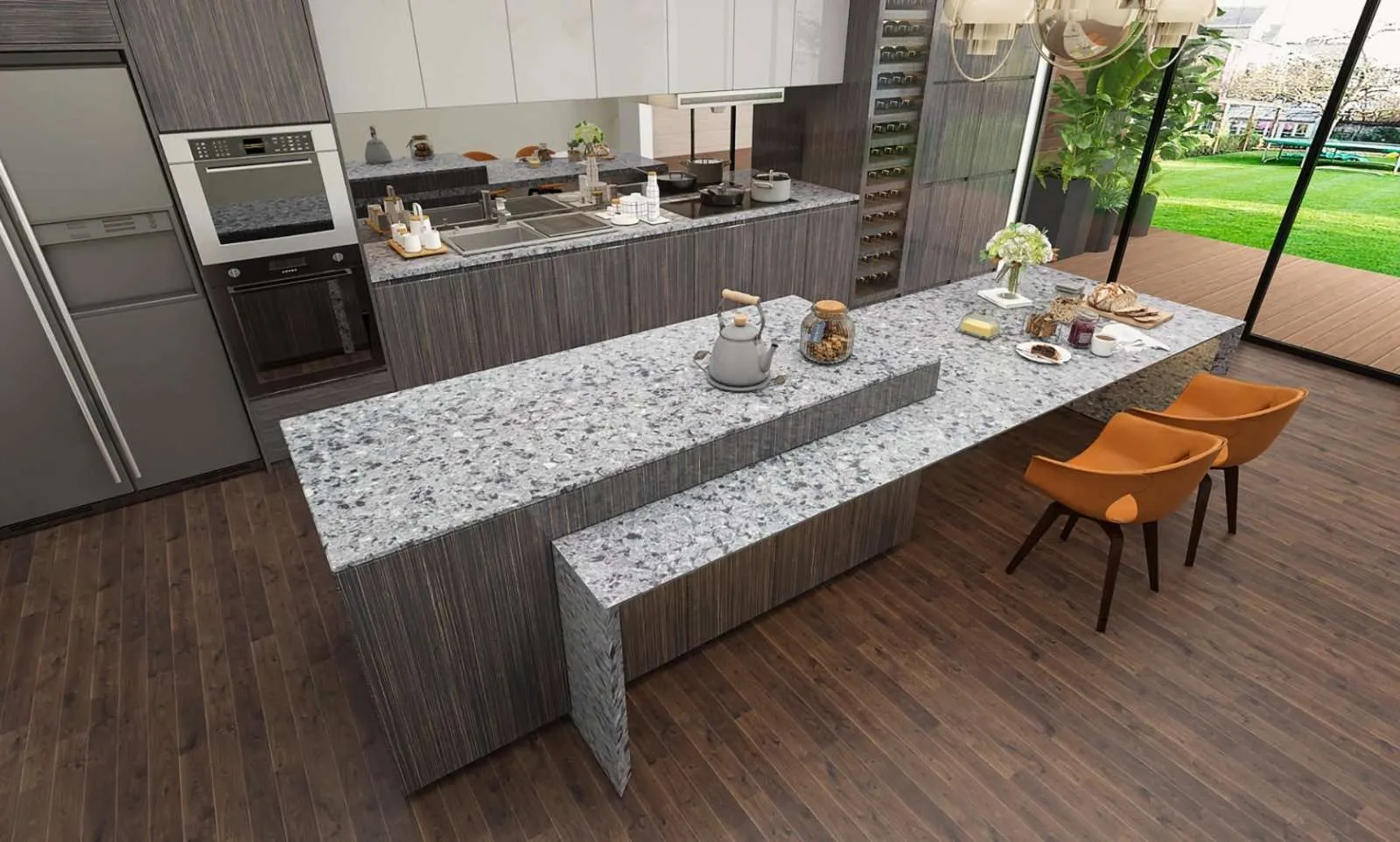 Luxury London Quartz Kitchen Countertops