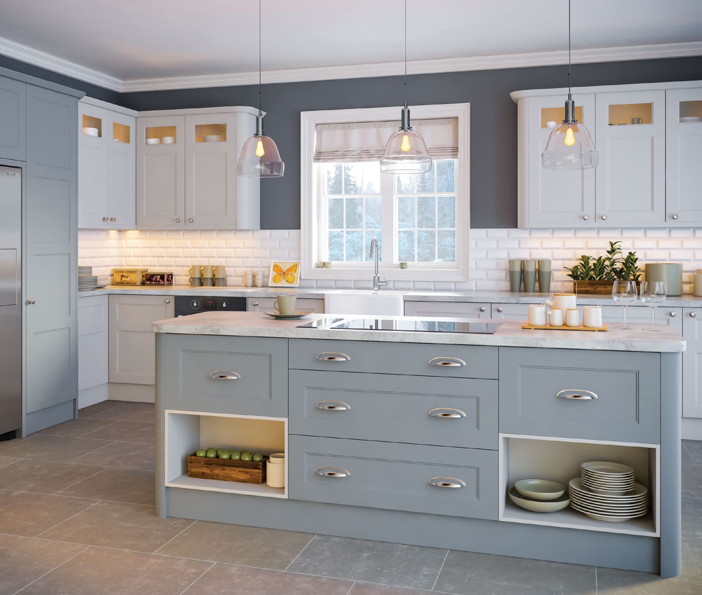 Merton Quartz Kitchen Countertops