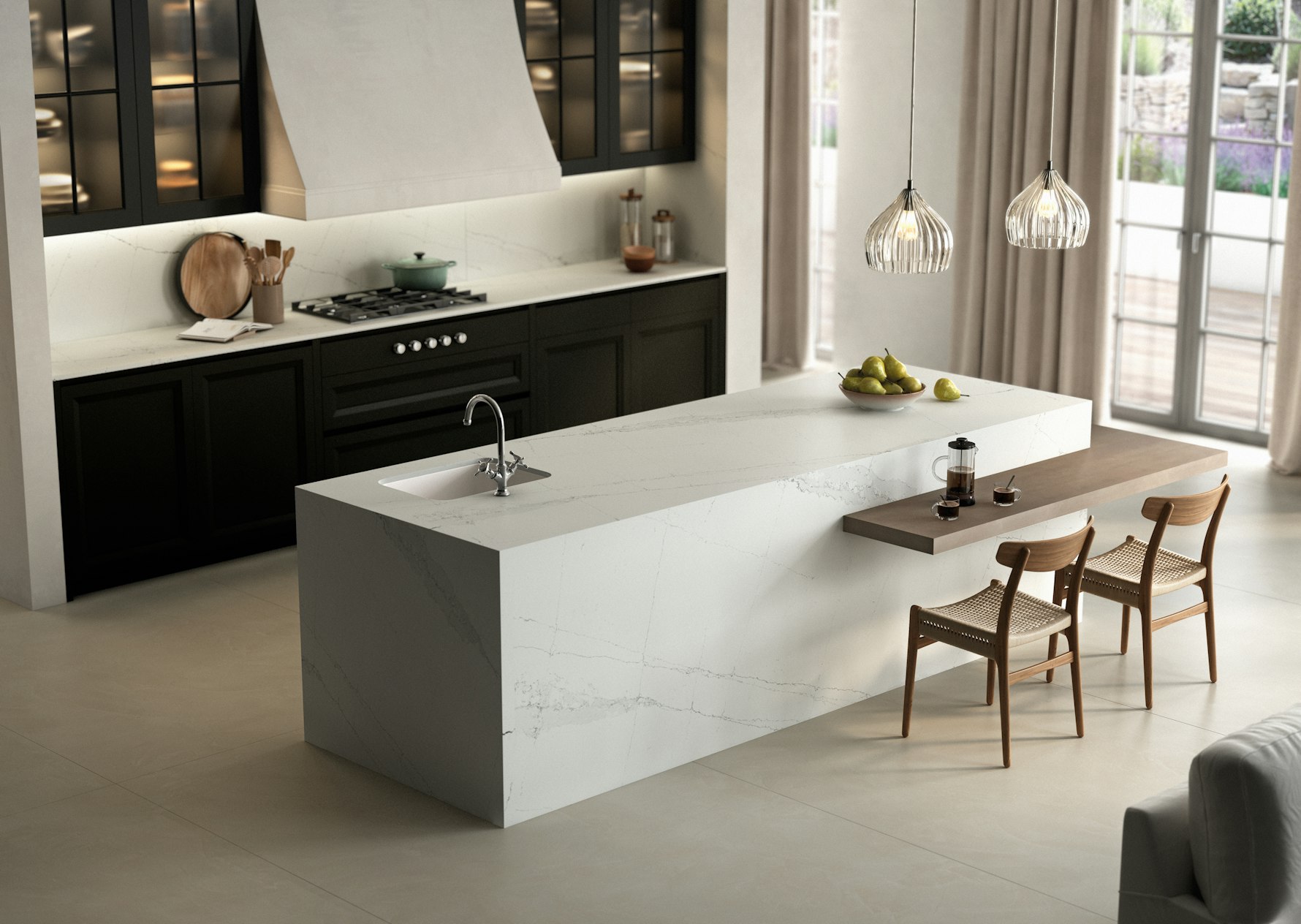 Pinner Quartz Kitchen Countertops
