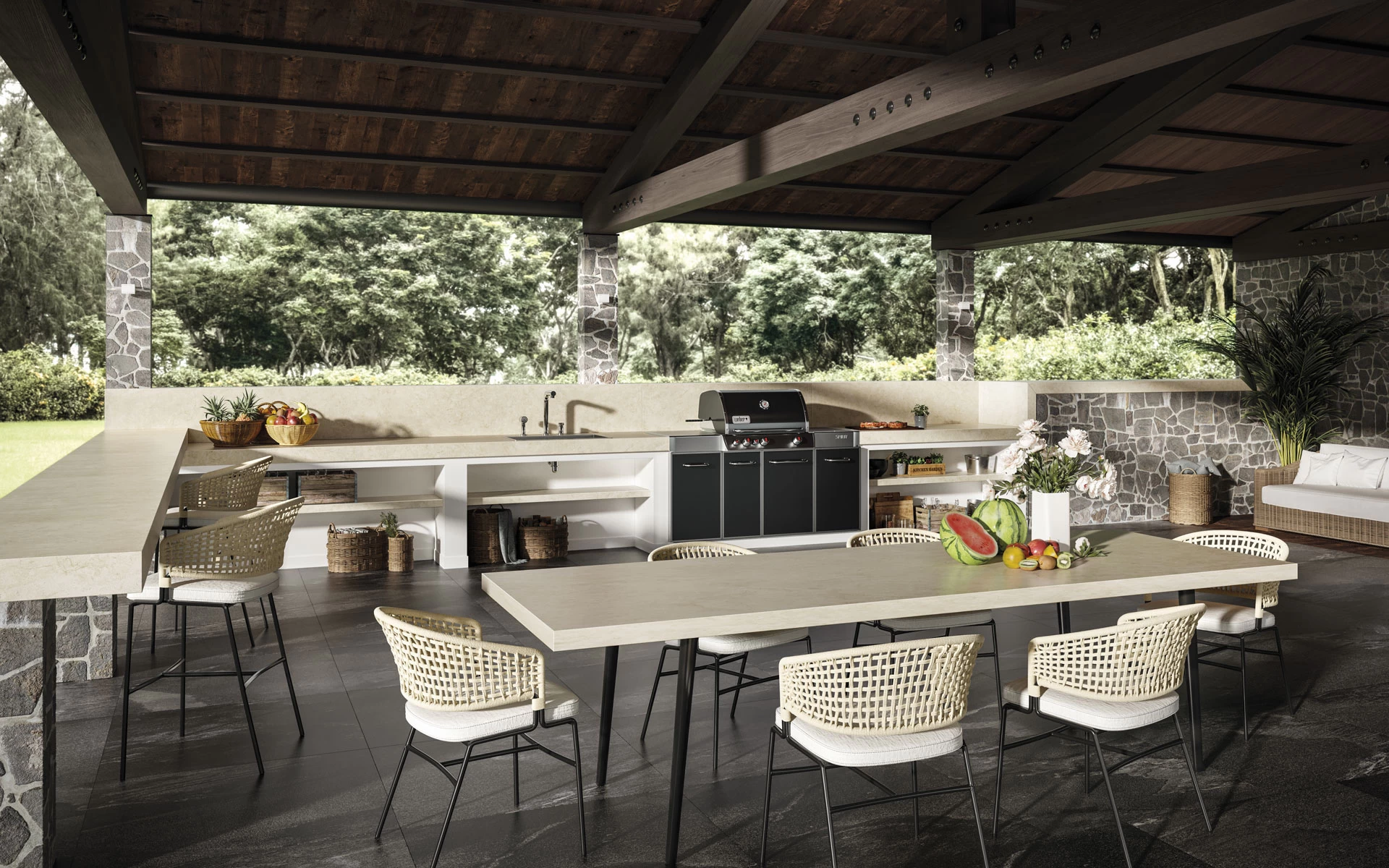 Sutton Quartz Kitchen Countertops