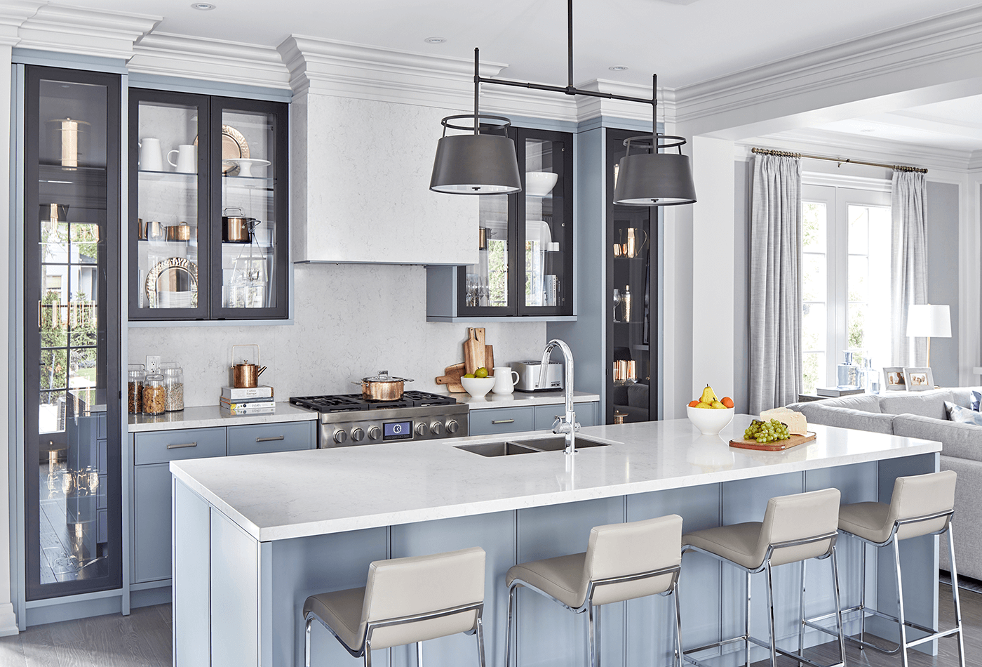 Uxbridge Road Quartz Kitchen Countertops